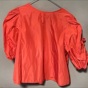 Zara women’s, 1/4 sleeve,  new with tags , coral shirt